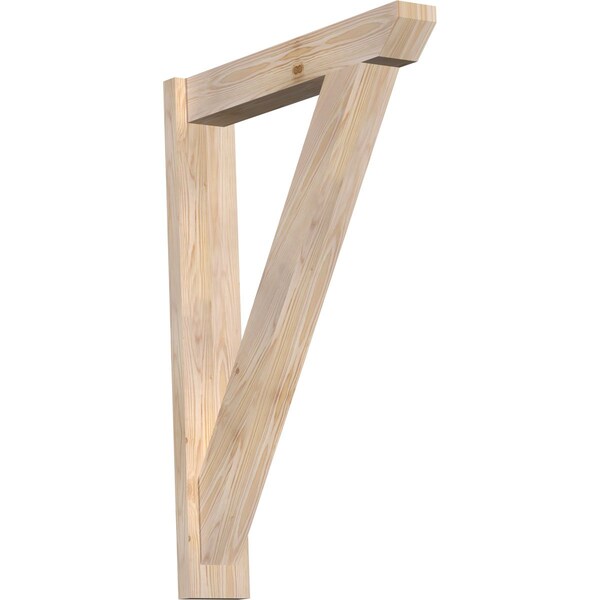 Ekena Millwork Traditional Slat Smooth Outlooker, Douglas Fir, 5 1/2"W x 28"D x 40"H OUT06X28X40TRA06SDF - main